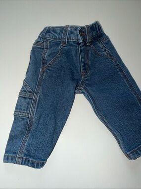 Carhartt Baby Size 6 Months Blue Jeans Carpenter Jeans